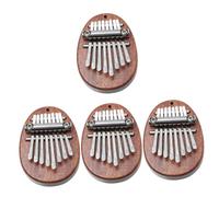 ifundom 4piezas Mini Kalimba Portátil De Madera Piano De Dedos Para Principiantes Instrumento Musical De Pulgar y Cualquier Lugar