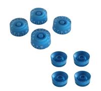 ifundom 4piezas Perillas De Control De Volumen y Para Eléctricas Pomos De Reemplazo Color Azul Para Clásico