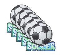 ifundom 5 Broches de Solapa de Fútbol de Aleación de Zinc Esmaltados, Pin de Chaqueta y Recuerdo Deportivo para Mujer, Accesorios Futboleros para Camisetas, Gorras y Bolsos, Set Edición