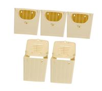 ifundom 5 Piezas Caja de Cría para Pájaros de Plástico Nido de Anidación para Periquitos y Aves Pequeñas Casa de Incubación y para Pájaros para y Criaderos