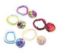 ifundom 5 Piezas Juguetes para Gatos Bola de Lana con Campana Juguete Interactivo para Gatitos Interior Variado Color