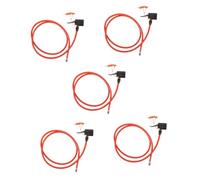ifundom 5 Piezas Manguera Infladora para Bicicleta Antifreeze Rápida Accesorio Duradero Compatible con Válvulas de Inflado para Ciclistas