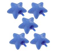 ifundom 5 Piezas Piedra Difusora de Aire para Pecera, Burbujas Finas, Azul | Ore Sand, Accesorio Práctico para Acuario, Mantiene Salud, Pequeño Formato, Decoración Marina, Uso Seguro