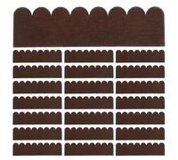 ifundom 50 Tejas en Miniatura 1:12 - Mini Tejas Falsas para Casa de Muñecas - Modelo Realista de Madera para Jardín Y Paisaje en Miniatura