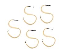 ifundom 5piezas Erhu Bow Replacement Horse Tail Hair for All Types of Erhus Easy to Install and Backup Horse Hair for Musicians