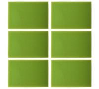 ifundom 6 Almohadillas de Esponja Filtrante para Acuario Gruesas y Reutilizables Tamaño Grande Color Verde Material Biológico para Purificación de Agua en Peceras y Estanques Láminas