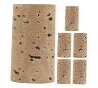 ifundom 6 Tapones de Corcho para Flauta Accesorios para Reparación de Flautas Material Natural Previenen Fugas de Aire, Sellado Seguro para Músicos Profesionales