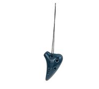 ifundom 6agujero Mini Ocarina Portátil De Ocarina Para Principiantes Aprendizaje Musical Casa Color Azul Profundo