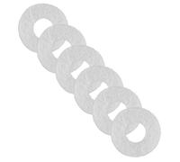 ifundom 6piezas Botón De Fieltro Para Llaves De Instrumentos Almohadillas De Fieltro Para Reparación Kit De Reemplazo Para Instrumentos Talleres Musicales