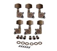 ifundom 6piezas Calibre de Cuerda de Bronce Clavijas de Afinación de Guitarra para Eléctrica y Acústica Accesorios de Guitarra para Afinar Cuerdas Escenario