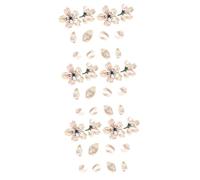 ifundom 6piezas Cherry Blossom Guitar Stickers Decorative Floral Decals for Ukulele and Bass Easy to Apply Musical Instrument Accessories