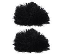 ifundom 6piezas Cubierta De Micrófono Antisalpicaduras Parabrisas De Pelo Para Micrófono Accesorio Práctico y Protección Contra Saliva y Diseño