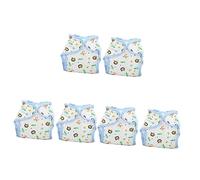 ifundom 6piezas De Entrenamiento Reutilizables De Algodón Para Bebés Transpirables y Lavables Para Diseño De Animales Divertidos