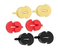 ifundom 6piezas Silenciadores De Violín De Goma Profesional Reducción De Ruido Para Práctica Musical Accesorios De Instrumento De Cuerda