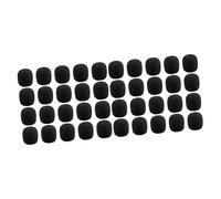 ifundom 80piezas Cubiertas De Esponja Para Micrófono De Protección Parabrisas Para Micrófono Compatible Varios Modelos Reducción De Ruido y Saliva Diseño Práctico Para Grabaciones y