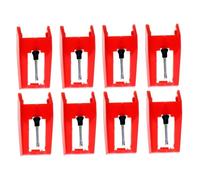 ifundom 8piezas Agujas De Repuesto Para Tocadiscos De Agujas Stylus De Alta Durabilidad Para Gramófono Accesorios De Reproducción De Vinilo Diseño Portátil y Fácil Instalación