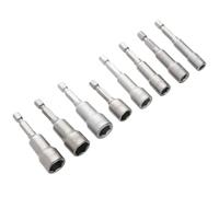 ifundom 8piezas Puntas Magnéticas para Taladro con Porta Brocas de Acero Cromo-vanadio Set para Destornillador y Llaves de Vaso Compatible con Atornillador Inalámbrico y Taladro de