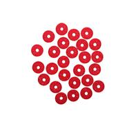 ifundom 90 Piezas de Almohadillas de Junta de Guitarra de Fieltro de Piano para Teclas de Piano Suaves Y Rojas Piezas de Repuesto para Piano Eléctrico