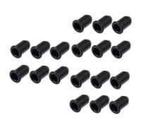 ifundom 90piezas Caps De Cuerda De Guitarra Montaje Través Del Cuerpo Accesorios De Guitarra Color Negro