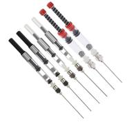 ifundom Absorbedor de Tinta para Bolígrafo Estilográfico 9 Piezas, Convertidor de Resorte Compatible Boquillas 3.4 y 2.6 Mm, Asistente de Llenado de Tinta para Material de Oficina