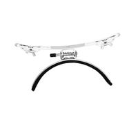 ifundom Accesorio Soporte Metálico Para Pierna Soporte Estable y Duradero Para Instrumentos De Percusión Fácil Instalación Diseño Plateado Acero Inoxidable Para Batería y Marcha