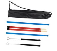 ifundom Accesorios De Cepillo De Profesional Incluye Cepillo De Alambre De Baquetas De Nailon y Bolsa De Almacenamiento Para Percusión De