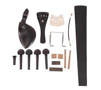 ifundom Accesorios De Violín De Ébano Kit Completo Para Violines y Violas Diseño Clásico y Elegante