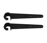ifundom Accesorios para Silla de Ruedas 2 Piezas Palanca de Control de 254 MM Manija de Control Duradera para Reposapiés Elevable Compatible Controladores de Manillar y Piezas de