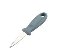 ifundom Acero Inoxidable Cuchillo Abre Ostras con Mango de Plástico | Herramienta Compacta para Mariscos, Guardia de Mano Segura, Orificio para Colgar, Uso Doméstico