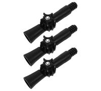 ifundom Adaptador de Ángulo Giratorio para Poste de Extensión 3 Piezas Conector Ajustable Roscado Tipo Americano Accesorio para Mangos de Escoba y Herramientas de Limpieza Adecuado