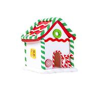 ifundom Adornos de Casa de Pan de Jengibre Navideños Iluminados Tablero de Mesa Preiluminado Figura de Pueblo Navideño Decoración de Escritorio de Navidad Regalo de Cumpleaños de