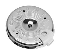 ifundom Afinador De Guitarra y Violín De 13 Tonos C-c, Tubo Cromático Plateado, Herramienta Ligera Para Músicos y Afinación Precisa