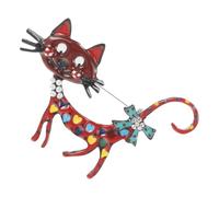 ifundom Alfiler de Gato para Mujer de Aleación de Zinc, Accesorio Delicado y Estilizado para Pantalones y Suéter, Expresando Atractivo Personal y Originalidad
