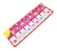 ifundom Alfombra de Piano Musical para Niños 100×36 Cm Multifuncional de Dibujos Animados, Tapete Plegable sin Baterías para Aprendizaje Educativo y Juego en Casa