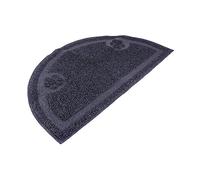 ifundom Alfombra para Arena De Gatos Semicircular Alfombrilla PVC para Gatos para Limpiar El Arenero Casa