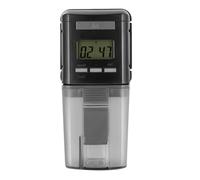 ifundom Alimentador Automático Capacidad Media para Peces de Acuario Temporizador Ajustable 24h, Dispensador Eléctrico de Alimentos en Hojuelas y Gránulos para Alimentación Diaria