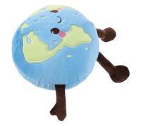 ifundom Almohada de Peluche Planeta Tierra Redonda Juguete Educativo para Aprender Astronomía Decoración para Habitaciones Infantiles y Fiestas Peluche Suave para Juguete Científico