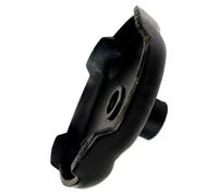 ifundom Almohadilla de Soporte para Gato Hidráulico 3t 4t de Hierro Negro, Distribuye Presión y No se Deforma, Accesorio Simple para Uso en Taller Mecánico