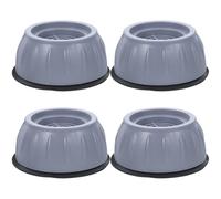 ifundom Almohadillas Antivibración para Lavadora y Secadora de Goma 4 Piezas Patas Antideslizantes para Reducir Ruido y Proteger Muebles Hogar