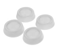 ifundom Almohadillas Antivibración para Pies de Lavadora y Muebles de Goma de Color Claro, Soporte Estable y Antideslizante para Uso en Casa, Paquete de 4 Piezas