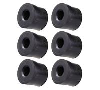 ifundom Almohadillas de Goma para Varas de Trombón, 6 Piezas, Protectores y Parachoques de Caucho, Accesorios de Repuesto para Trombón, Amortiguación de Ruido y Agarre Estable