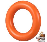 ifundom Anillo Juguete Naranja Perros y Goma Medianos para Grandes Masticable Duradero para Limpiar Dientes y Resistir Masticación Fuerte