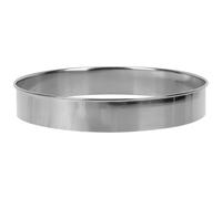 ifundom Anillo para Pizza Casero de Acero Inoxidable, Molde Redondo para Hornear de 9 Pulgadas, Resistente a Altas Temperaturas, Utensilio de Cocina para Muffins y Tartas, Accesorios