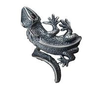 ifundom Anillo Vintage de Reptil Envolvente Punk, Anillo Gótico de Metal para Hombre y Mujer, Accesorio Animal Único para Fiestas y Uso Diario, Diseño Retro en Tamaño Ajustable