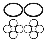 ifundom Anillos de Goma Epdm para Cuenco Tibetano, Junta de Goma del Recipiente, Sellado Resistente al Calor, Diámetro Interior 76 Mm, 10 Piezas para Cuencos Cantores y Accesorios