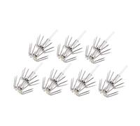 ifundom Anzuelos Luminosos de Acero Inoxidable Doble Gancho para Pesca Tamaño 2. 7 Piezas Gancho de Pulpo Resistente al Desgaste para Pesca Nocturna