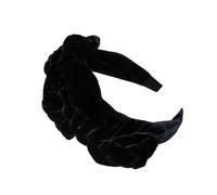 ifundom Aro Pelo para Mujer Diadema Elegante de Flores Doradas con Broche Grande, Estilo Chic y Atmósfera Fashion, Adecuado para Fiestas y Compromisos