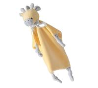 ifundom Baberos toalla relajante toalla para apaciguar al bebé toalla calmante para bebe toallas para baba de bebe toalla de saliva de bebé morder muñeca terciopelo de cristal