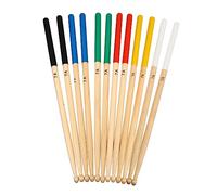 ifundom Baquetas De Madera De Arce 7a Antideslizantes Para Batería, Set De 6 Pares, y, Suministros Prácticos Para Percusión y Uso Musical