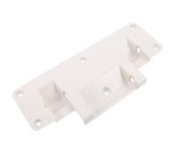 ifundom Barandillas de Cama de Aluminio Blanco, Base Abatible Ligera y Fácil Mantenimiento para Hospital y Dormitorio